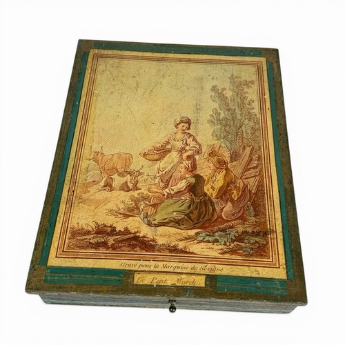 Coffret ancien marquise - coffret, a