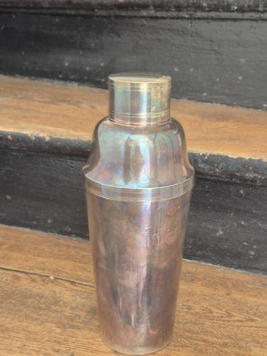 Shaker ancien métal - métal, argenté