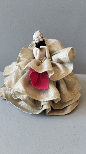 Demi figurine porcelaine - , femme